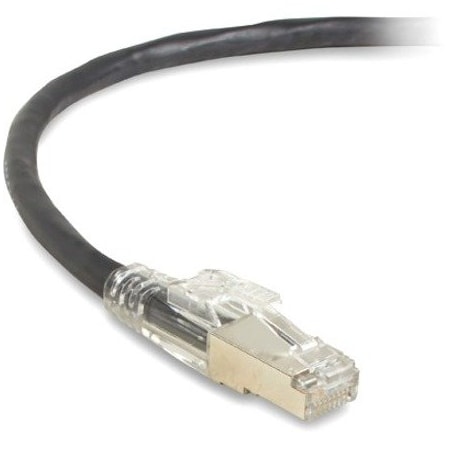 Black Box Gigatrue 3 Cat6. Shielded Patch Cord Whi C6APC80S-BK-10